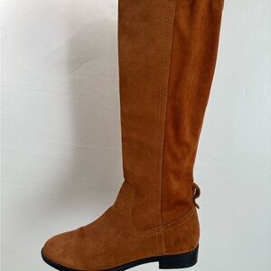 Very Volatile Tan Suede Ankle Boots